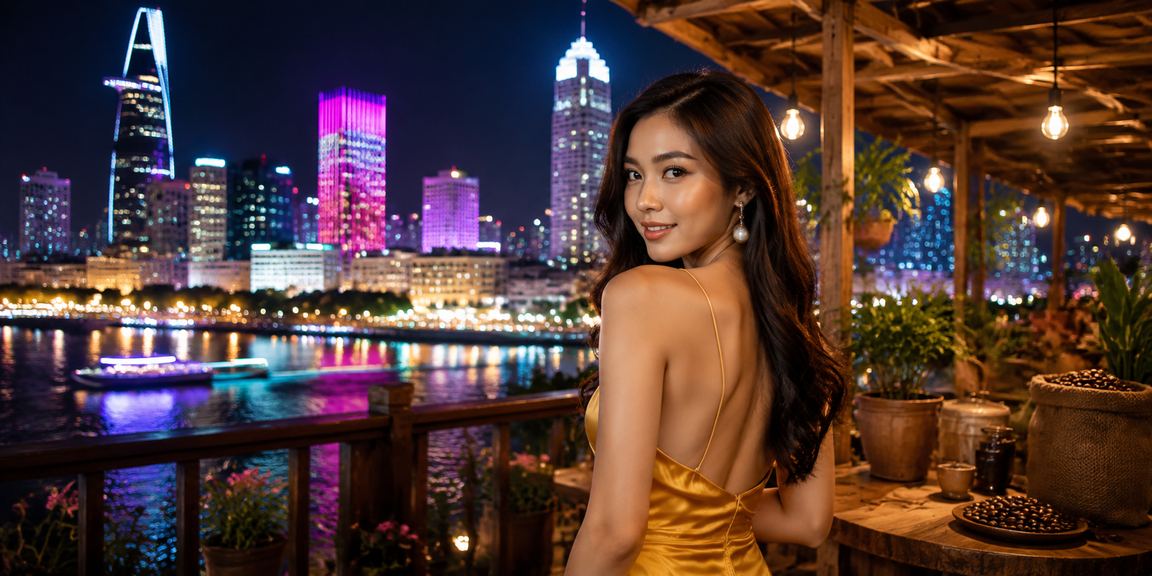 Người dùng tại TP. Hồ Chí Minh truy cập mx3 trên điện thoại bên ly cà phê
