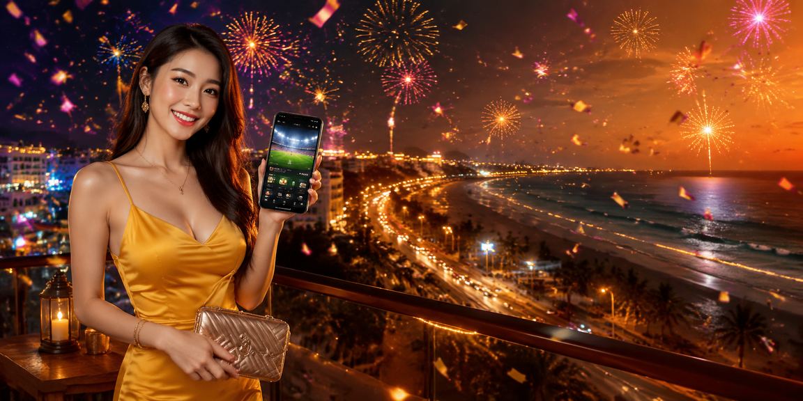 Người xem kèo thể thao tại chợ đêm Phan Thiết dưới ánh đèn neon